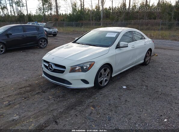 WDDSJ4EB7HN400830 2017 MERCEDES-BENZ CLA 250 White Vista tres cuartos delantera izquierda