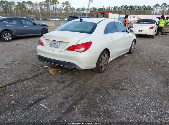 WDDSJ4EB7HN400830 2017 MERCEDES-BENZ CLA 250 White Trasero derecho