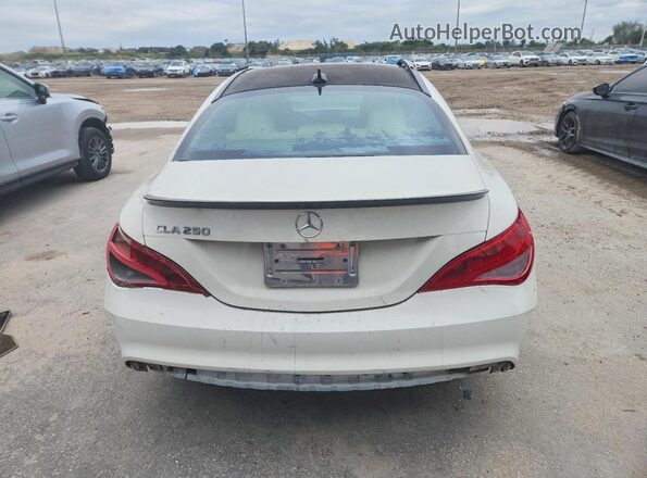 WDDSJ4EB7HN440888 2017 MERCEDES-BENZ CLA-CLASS White Հետևի տեսք