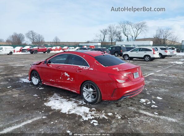 WDDSJ4EB7JN634858 2018 MERCEDES-BENZ CLA 250 Red 