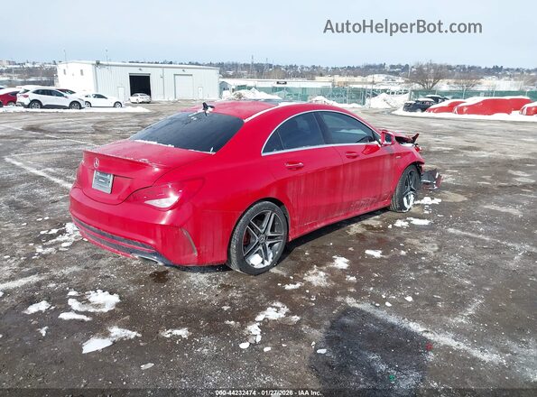 WDDSJ4EB7JN634858 2018 MERCEDES-BENZ CLA 250 Red 