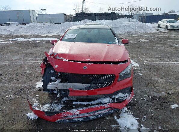 WDDSJ4EB7JN634858 2018 MERCEDES-BENZ CLA 250 Red 
