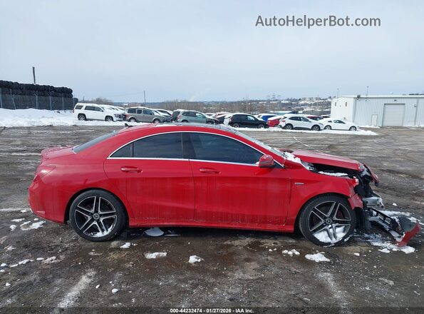 WDDSJ4EB7JN634858 2018 MERCEDES-BENZ CLA 250 Red 
