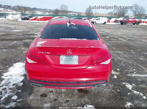 WDDSJ4EB7JN634858 2018 MERCEDES-BENZ CLA 250 Red 