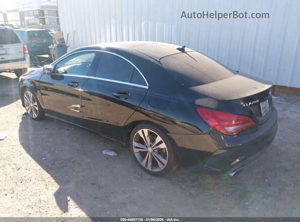 WDDSJ4EB9GN312439 2016 MERCEDES-BENZ CLA 250 Black Rear left