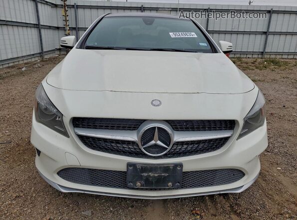 WDDSJ4GB8HN479891 2017 MERCEDES-BENZ CLA-CLASS Белый Вид спереди
