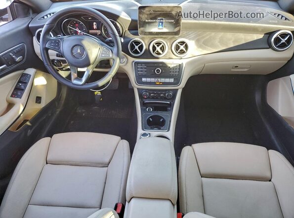 WDDSJ4GBXKN712256 2019 MERCEDES-BENZ CLA-CLASS Black Вид панелі приладів