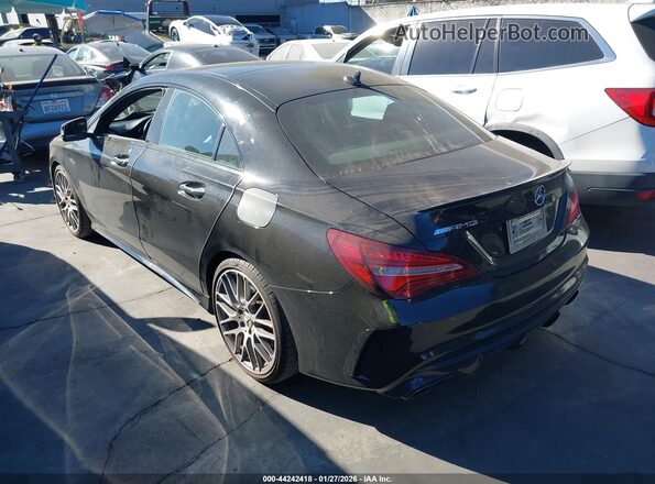 WDDSJ5CB3JN565871 2018 MERCEDES-BENZ AMG CLA 45 Black Rear left