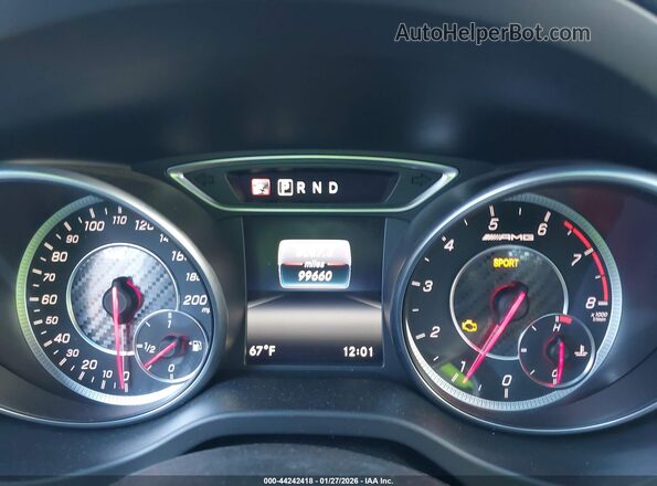 WDDSJ5CB3JN565871 2018 MERCEDES-BENZ AMG CLA 45 Black Rear seats view