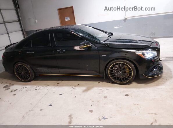 WDDSJ5CB8JN605667 2018 MERCEDES-BENZ AMG CLA 45 Black უკანა სალონის ხედი