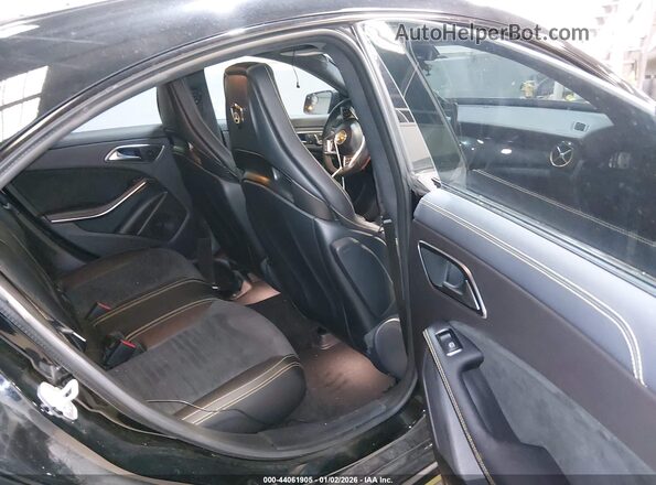 WDDSJ5CB8JN605667 2018 MERCEDES-BENZ AMG CLA 45 Black VIN კოდის სტიკერის ხედი