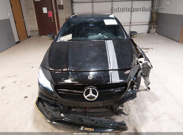 WDDSJ5CB8JN605667 2018 MERCEDES-BENZ AMG CLA 45 Black ხელსაწყოთა პანელის ხედი