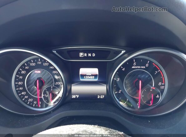 WDDSJ5CBXHN422765 2017 MERCEDES-BENZ AMG CLA 45 Black Rear seats view