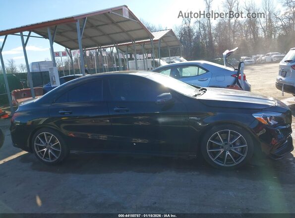 WDDSJ5CBXHN422765 2017 MERCEDES-BENZ AMG CLA 45 Black Rear interior view