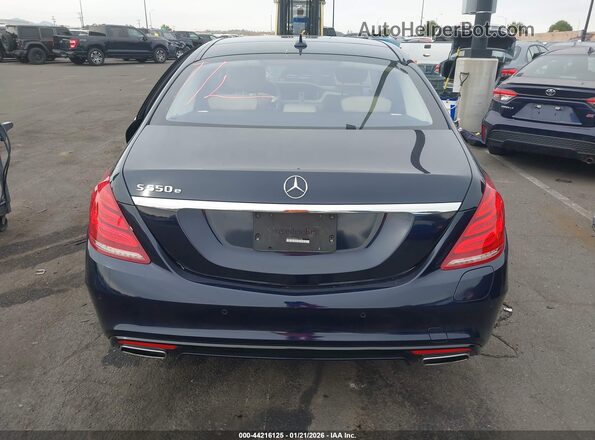 WDDUG6DBXHA315136 2017 MERCEDES-BENZ S 550E PLUG-IN HYBRID Dark Blue 