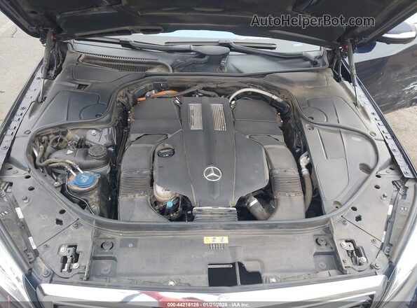 WDDUG6DBXHA315136 2017 MERCEDES-BENZ S 550E PLUG-IN HYBRID Dark Blue უკანა ხედი