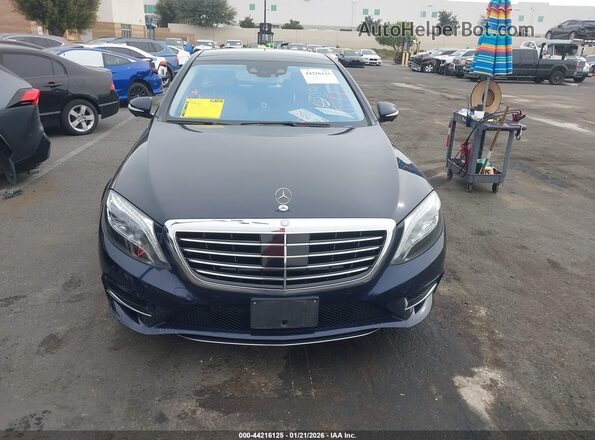 WDDUG6DBXHA315136 2017 MERCEDES-BENZ S 550E PLUG-IN HYBRID Dark Blue ხელსაწყოთა პანელის ხედი