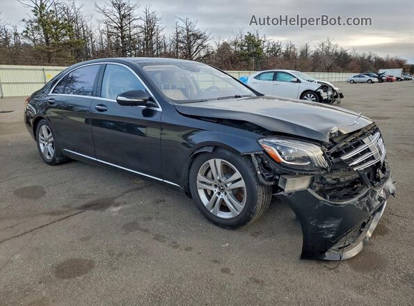 WDDUG6EB0KA456240 2019 MERCEDES-BENZ S Black Передня права чверть