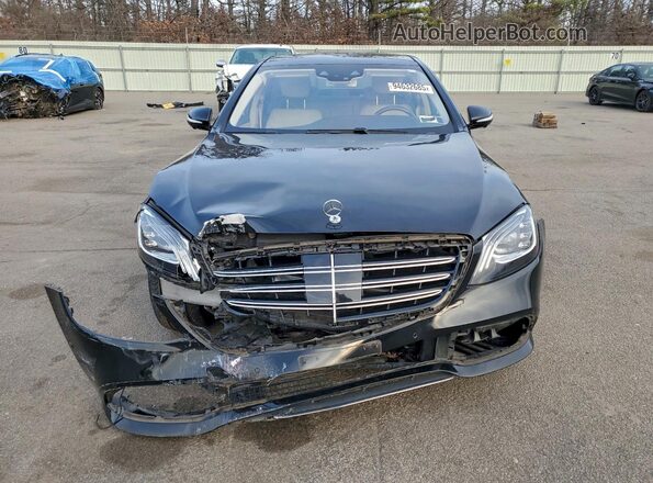 WDDUG6EB0KA456240 2019 MERCEDES-BENZ S Black Вид спереду