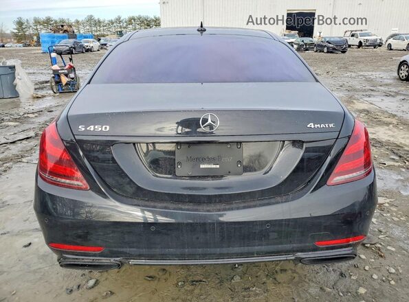 WDDUG6EB9LA516758 2020 MERCEDES-BENZ S Black Rear view