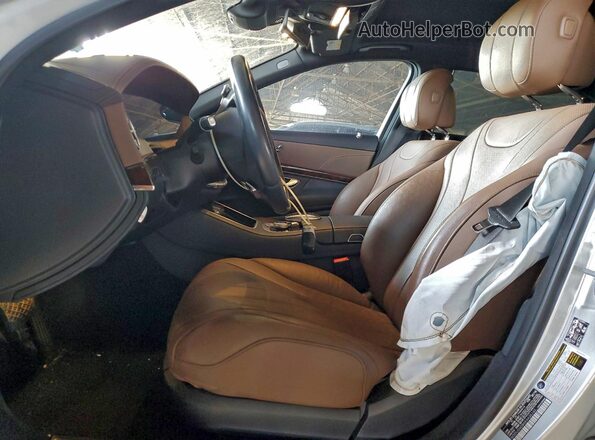 WDDUG6GB5KA435140 2019 MERCEDES-BENZ S Silver Սալոնի դիմացի տեսք
