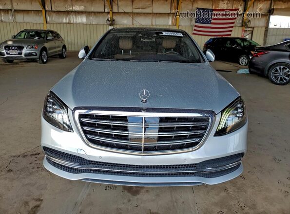 WDDUG6GB5KA435140 2019 MERCEDES-BENZ S Silver Դիմացի տեսք