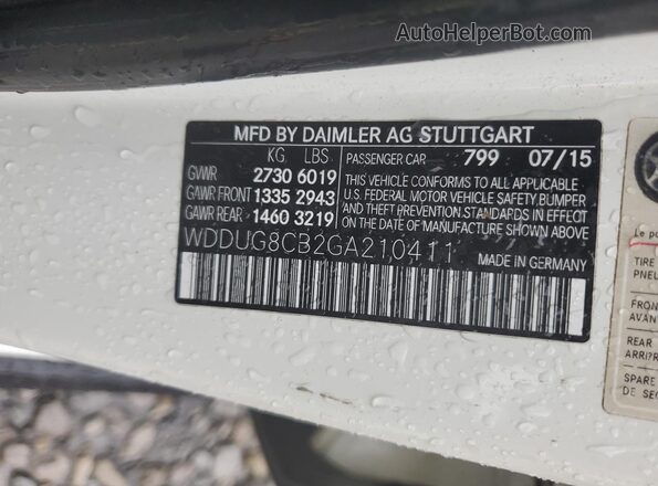 WDDUG8CB2GA210411 2016 MERCEDES-BENZ S Black Engine compartment view
