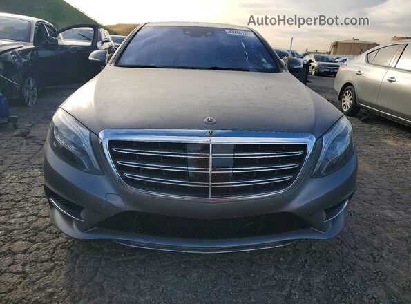 WDDUG8CB6HA293617 2017 MERCEDES-BENZ S-CLASS Gray Rear view