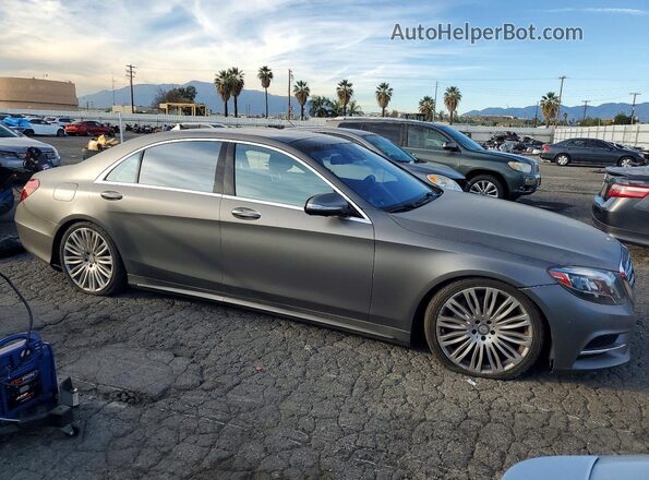 WDDUG8CB6HA293617 2017 MERCEDES-BENZ S-CLASS Gray Front view