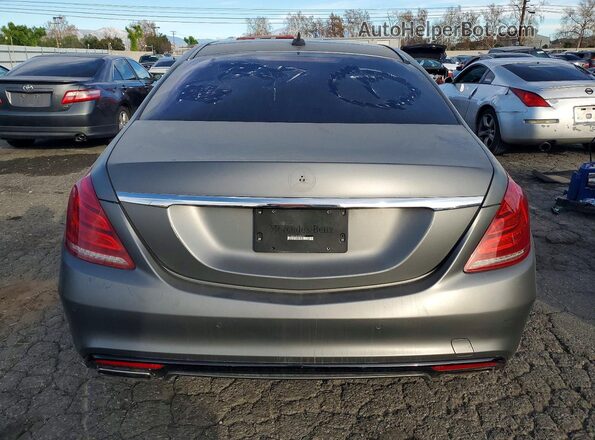 WDDUG8CB6HA293617 2017 MERCEDES-BENZ S-CLASS Gray Front interior view