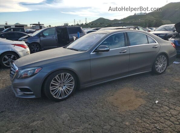 WDDUG8CB6HA293617 2017 MERCEDES-BENZ S-CLASS Gray Rear left