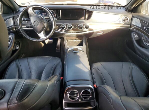 WDDUG8CB6HA293617 2017 MERCEDES-BENZ S-CLASS Gray Instrument cluster view