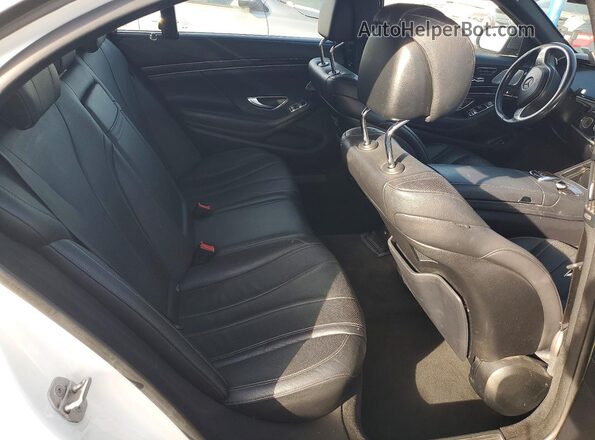 WDDUG8CB6HA293617 2017 MERCEDES-BENZ S-CLASS Gray Rear interior view