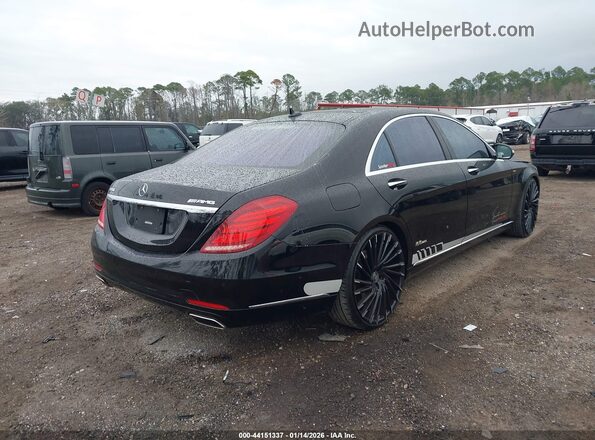 WDDUG8CB9GA223303 2016 MERCEDES-BENZ S-CLASS Черный Задняя правая четверть