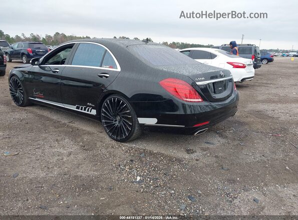 WDDUG8CB9GA223303 2016 MERCEDES-BENZ S-CLASS Черный Задняя левая четверть
