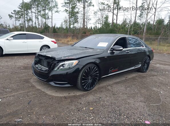 WDDUG8CB9GA223303 2016 MERCEDES-BENZ S-CLASS Черный Передняя левая четверть