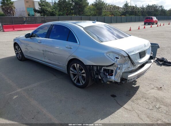 WDDUG8DB1KA453733 2019 MERCEDES-BENZ S-CLASS Silver უკანა მარცხენა