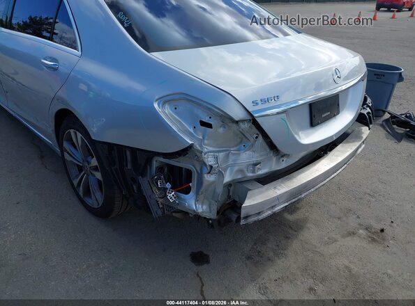 WDDUG8DB1KA453733 2019 MERCEDES-BENZ S-CLASS Silver წინა ხედი