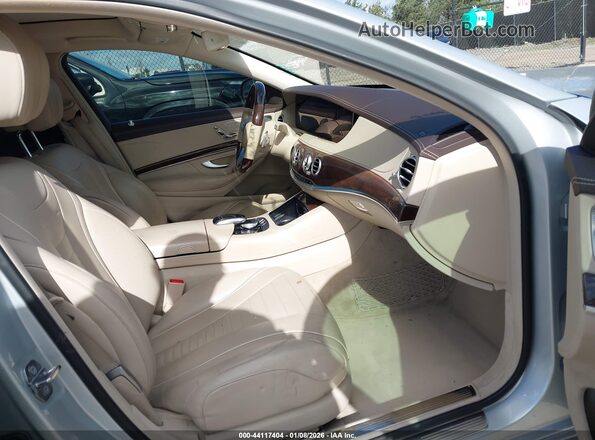 WDDUG8DB1KA453733 2019 MERCEDES-BENZ S-CLASS Silver წინა სალონის ხედი