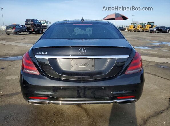 WDDUG8DB1KA461234 2019 MERCEDES-BENZ S Black Widok z tyłu