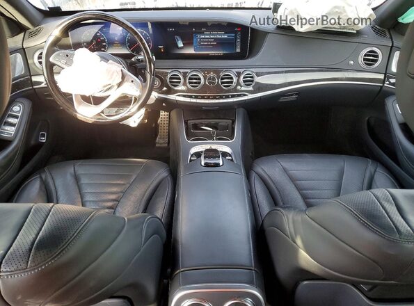 WDDUG8DB1KA461234 2019 MERCEDES-BENZ S Black Widok deski rozdzielczej