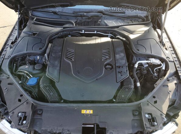 WDDUG8DB1KA461234 2019 MERCEDES-BENZ S Black Widok wnętrza z tyłu