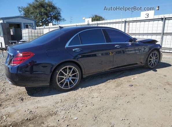 WDDUG8DB2KA458407 2019 MERCEDES-BENZ S Blue უკანა მარჯვენა