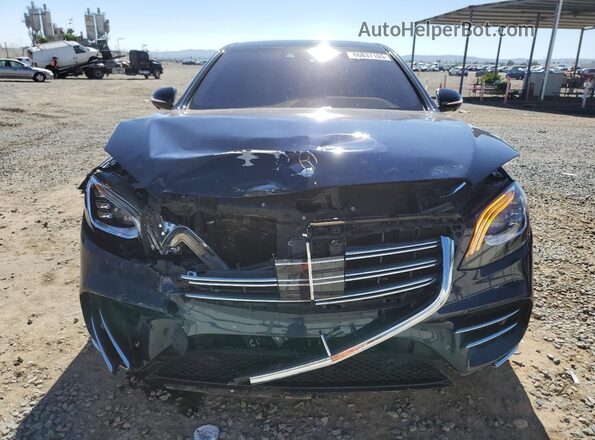WDDUG8DB2KA458407 2019 MERCEDES-BENZ S Blue წინა ხედი