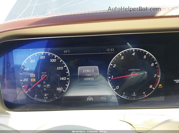 WDDUG8DB3JA376359 2018 MERCEDES-BENZ S-CLASS Gray Widok tylnych siedzeń