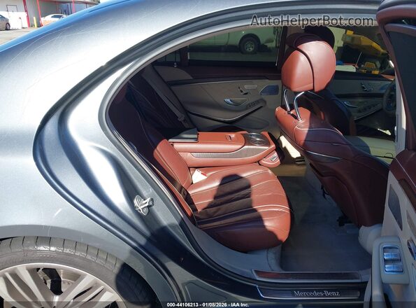 WDDUG8DB3JA376359 2018 MERCEDES-BENZ S-CLASS Gray Widok naklejki z numerem VIN