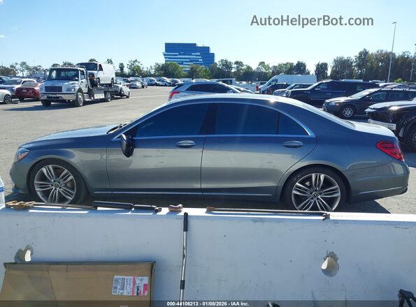 WDDUG8DB3JA376359 2018 MERCEDES-BENZ S-CLASS Gray Widok wnętrza 360 stopni