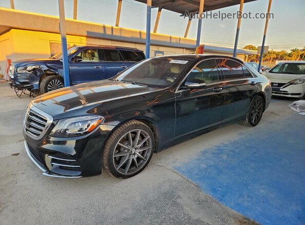 WDDUG8DB4KA432987 2019 MERCEDES-BENZ S Black უკანა მარცხენა
