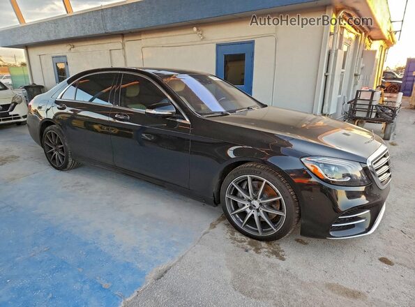 WDDUG8DB4KA432987 2019 MERCEDES-BENZ S Black წინა ხედი