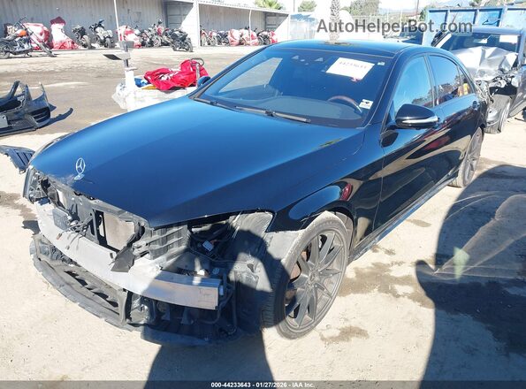 WDDUG8DB6KA482922 2019 MERCEDES-BENZ S-CLASS Черный Передняя левая четверть